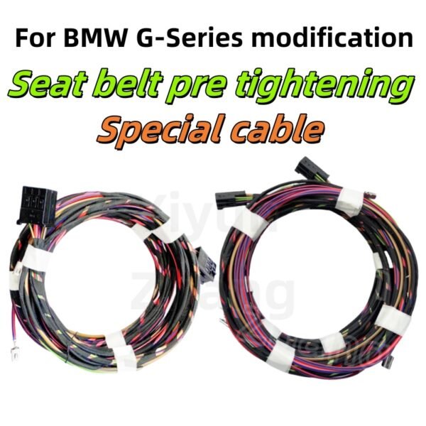 For BMW G Series 3 Series 5 Series X3X4X5X6X7 Upgraded Seat Belt Automatic Tightening Special Cable 4GQ