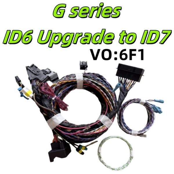 For BMW G series ID6 upgrade ID7 system dedicated cable, original car with Bowers & Wilkins, ID6 upgrade ID7 cable