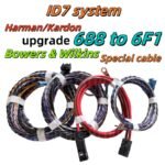 For BMW G Series ID7 System Original Harman/Kardon Upgrade Bowers&Wilkins Dedicated Audio Cable, Code: 688 to 6F1