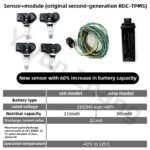 For BMW original tire pressure monitoring display with built-in RDC sensor 3 Series 5 Series 7 Series X1X3X4X5/i3i4/F/G - Image 6