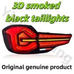 For BMW X3/5 Series/G30/G01 original 3D smoked black taillights/G01/G30 old upgraded new taillights/original genuine products