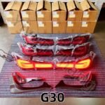 For BMW X3/5 Series/G30/G01 original 3D smoked black taillights/G01/G30 old upgraded new taillights/original genuine products - Image 2