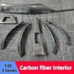 F30 carbon fiber interior for BMW F-Series 3 Series/3GT 4 Series/M performance 10 piece/7 piece set, dry/wet