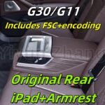 Original rear iPad+armrest box for BMW 5 Series 7 Series/G30/G38/G11/G12 Original rear iPad+armrest box